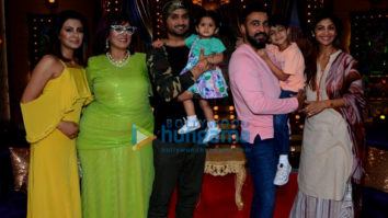 Shilpa Shetty on the first day of her new show ‘Aunty Boli Lagao Boli’