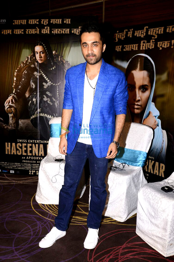 shraddha kapoor siddhanth kapoor ankur bhatia apoorva lakhia promote haseena parkar 2
