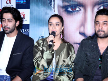 Shraddha Kapoor promotes Haseena Parkar with the team at Odeon Carnival Cinemas in Delhi