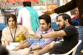 On The Sets Of The Movie Shubh Mangal Saavdhan