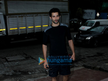 Siddharth Gupta and snapped at the gym