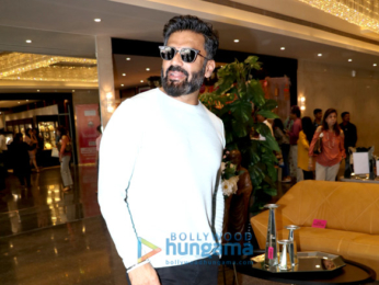 Sridevi, Ahan Shetty & Mana Shetty snapped at Araaish launch