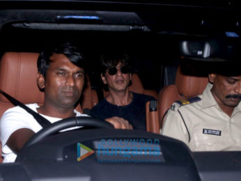 Shah Rukh Khan snapped outside a studio in Mumbai