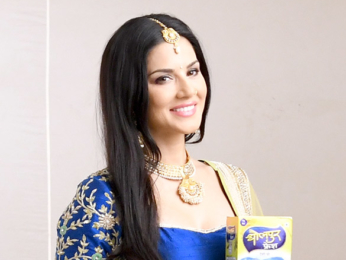 Sunny Leone shoots for Dholpur Fresh's Desi Ghee commercial