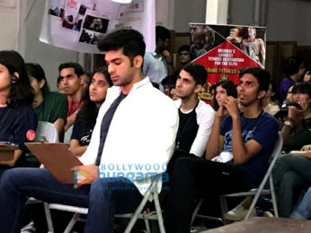 Taaha Shah graces 'Kaleidoscope' event as a judge for 'Mr and Miss K' at Sophia College