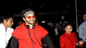 Varun Dhawan and Richa Chadda snapped at the airport