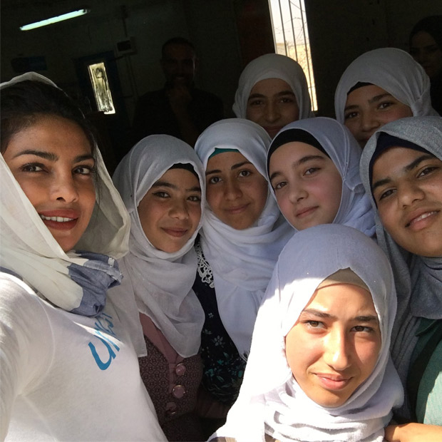 WATCH Priyanka quality time with Syrian kids while in Jordan