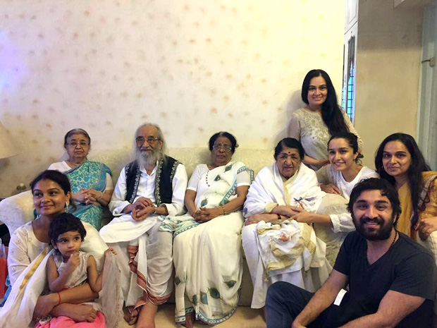 WOW! Shraddha Kapoor and her family met Lata Mangeshkar and her family before Teacher’s Day