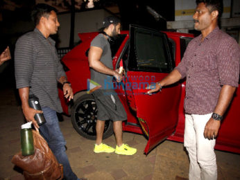 Shahid Kapoor snapped post his gym session