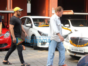 Salman Khan and others at Arpita Khan's Diwali bash