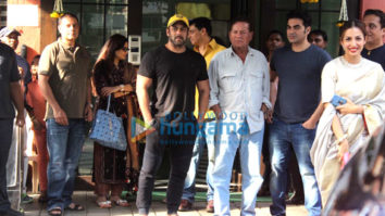 Salman Khan and others at Arpita Khan’s Diwali bash
