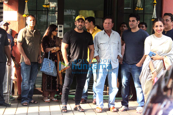 Salman Khan and others at Arpita Khan’s Diwali bash