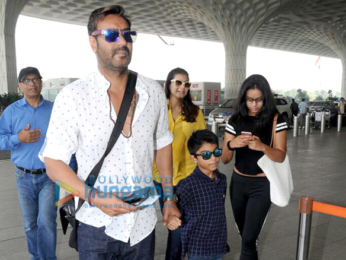 Ajay Devgn, Kajol and others snapped at the airport