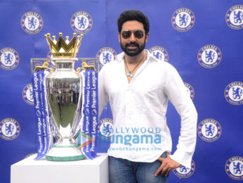Abhishek Bachchan unveils special jersey of Chelsea FC