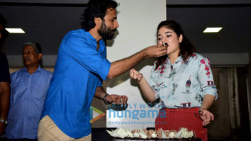 Zaira Wasim celebrates her birthday with the media