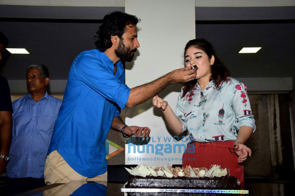 Zaira Wasim celebrates her birthday with the media