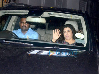 Hrithik Roshan, Farah Khan and others snapped at Farhan Akhtar's bash