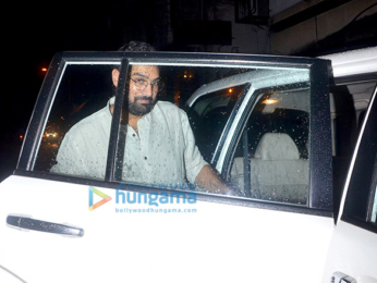 Siddharth Roy Kapur, Aditya Roy Kapur, Kunaal Roy Kapur at Pali Village cafe