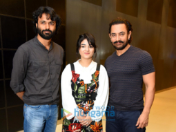 Aamir Khan and Zaira Wasim promote ‘Secret Superstar’ in Delhi