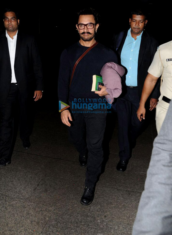 Aamir Khan, Sonakshi Sinha and Ajay Devgn snapped at the airport
