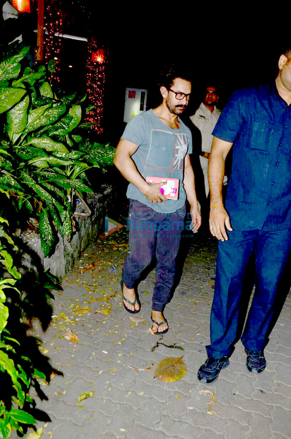 aamir khan spotted after a spa session 5
