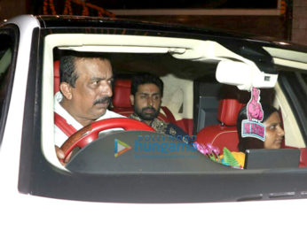 Aishwarya Rai Bachchan, Abhishek Bachchan snapped in Mumbai