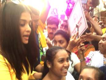 Aishwarya Rai Bachchan at 'Mumbai Customs Half Marathon'