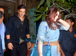 Akshay Kumar and Twinkle Khanna snapped after dinner at Pali Bhuvan