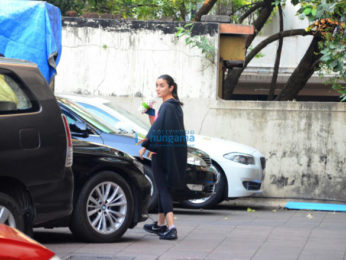 Alia Bhatt spotted after her gym session