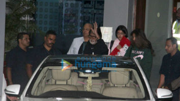 Amitabh Bachchan snapped returning from the Maldives