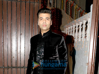 Anil Kapoor, Karan Johar snapped attending a priavte Diwali bash