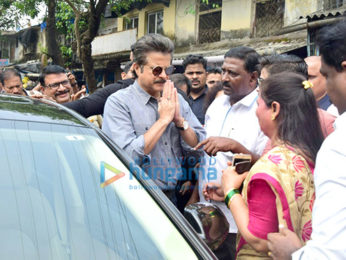 Anil Kapoor promotes Swacch Bharat initiative in Chembur, Mumbai