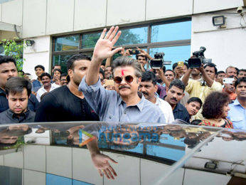 Anil Kapoor promotes Swacch Bharat initiative in Chembur, Mumbai