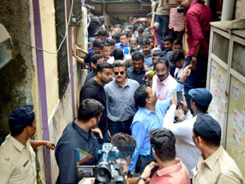 Anil Kapoor promotes Swacch Bharat initiative in Chembur, Mumbai