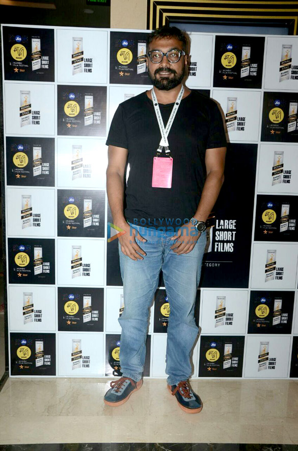 anurag kashyap neeraj ghaywan and tisca chopra snapped attending a screening at mami film festival 2017 2