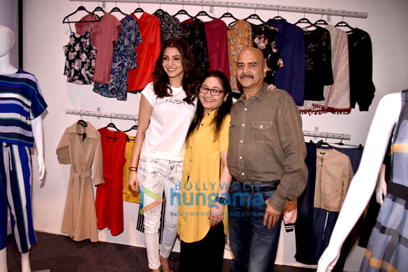Anushka Sharma attends the press meet to announce about her new project Nush