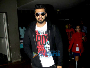 Arjun Kapoor and Ayushmann Khurrana snapped at the airport