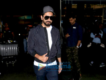 Arjun Kapoor and Ayushmann Khurrana snapped at the airport