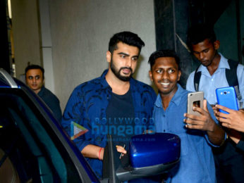 Arjun Kapoor spotted at Ashutosh Govarikar's office in Bandra