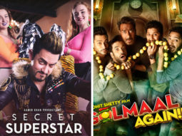 Secret Superstar, Golmaal Again get ‘UA’ certificate from CBFC