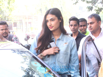 Athiya Shetty snapped at Sequel in Bandra