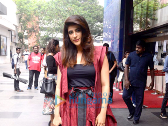 Ayushmann Khurrana and Tahira Kashyap snapped attending a screening at MAMI