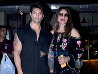 Bipasha Basu and Karan Singh Grover spotted at a restaurant