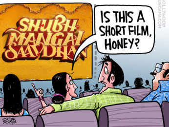 Bollywood Toons: Shubh Mangal Saavdhan touches a bold subject!