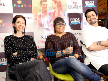 Cast of Ribbon for press meet in New Delhi