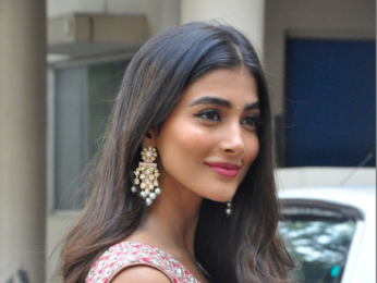 Pooja Hegde at the poster launch of Telugu movie 'Saakshyam'