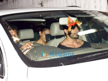 Karan Singh Grover and Bipasha Basu spotted at Bandra