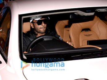Ranveer Singh spotted at a foot ball ground in Bandra