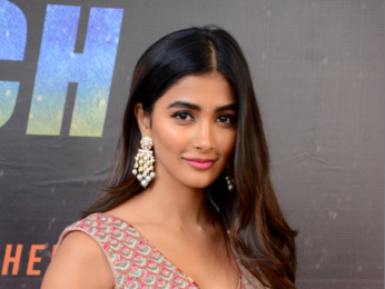 Pooja Hegde at the poster launch of Telugu movie 'Saakshyam'