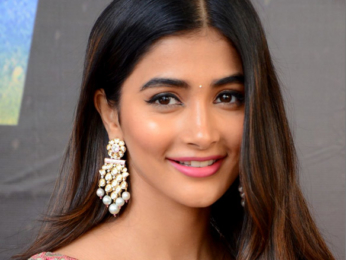 Pooja Hegde at the poster launch of Telugu movie 'Saakshyam'